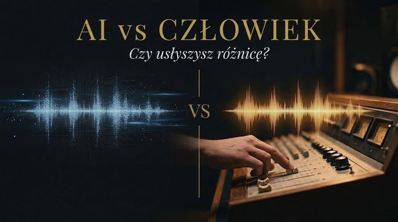 AI kontra człowiek: czy usłyszysz różnicę?