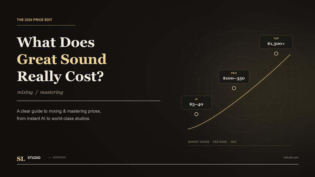 How Much Does Mixing and Mastering Cost in 2026?