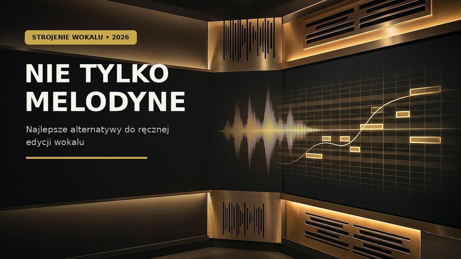 Najlepsze alternatywy dla Melodyne w 2026: co naprawdę je zastępuje?