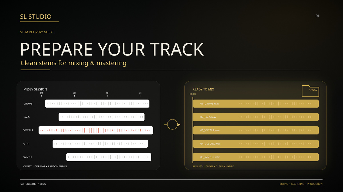 How to Export Stems and Prepare Your Track for Mixing