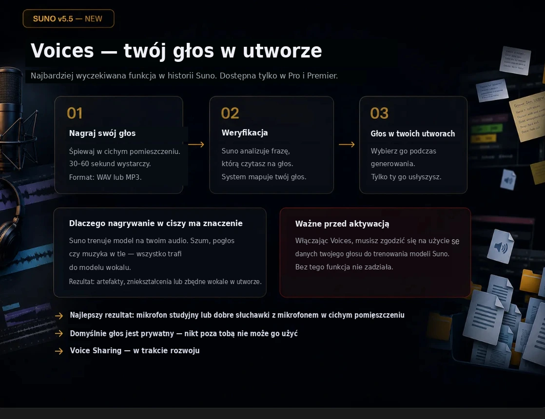 Voices w Suno v5.5