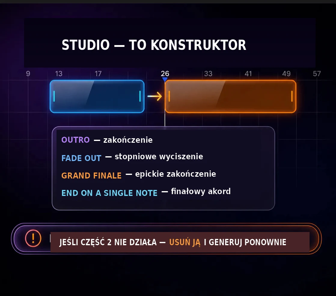 Studio to system bloków: nie podoba się Część 2? Usuń i wygeneruj ponownie