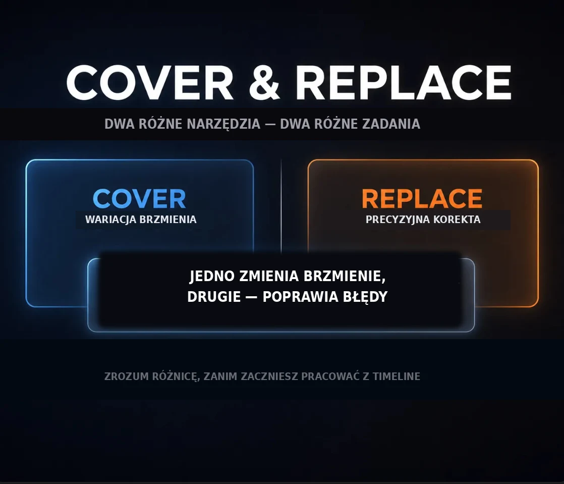 Cover i Replace — dwa różne narzędzia do dwóch różnych problemów